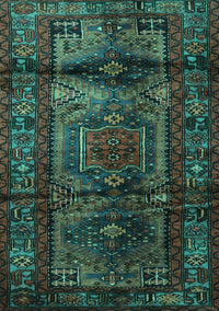 Persian Turquoise Traditional Rug, tr3118turq