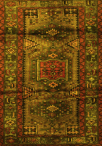 Persian Yellow Traditional Rug, tr3118yw