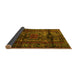 Sideview of Persian Yellow Traditional Rug, tr3118yw