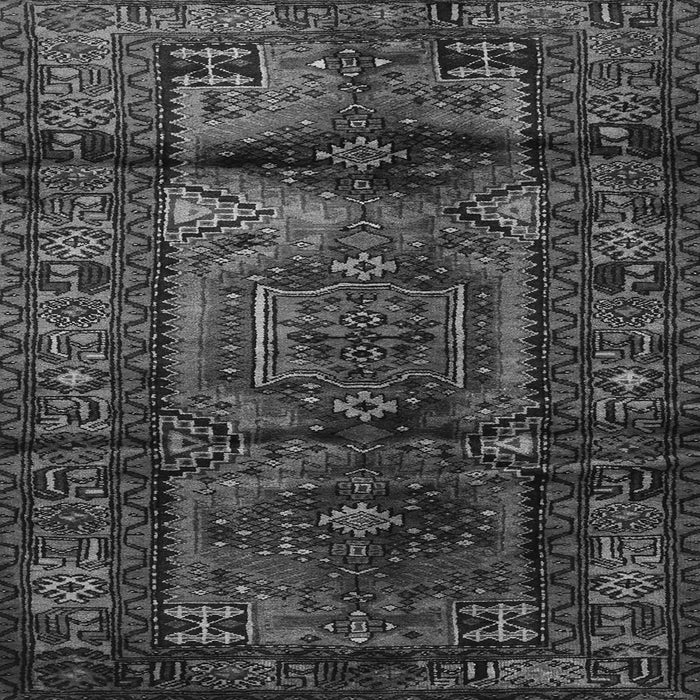 Serging Thickness of Persian Gray Traditional Rug, tr3118gry