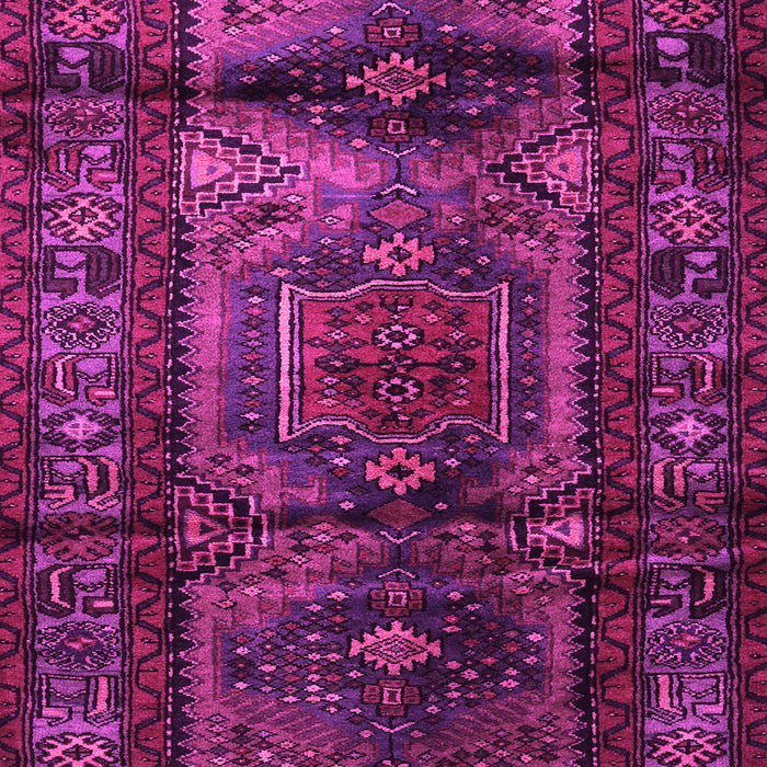 Machine Washable Persian Pink Traditional Rug, wshtr3118pnk