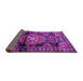 Sideview of Persian Purple Traditional Rug, tr3119pur