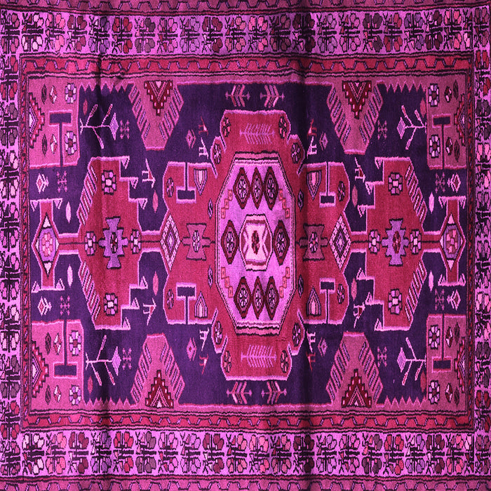 Square Persian Pink Traditional Rug, tr3119pnk