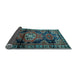 Sideview of Persian Light Blue Traditional Rug, tr3119lblu