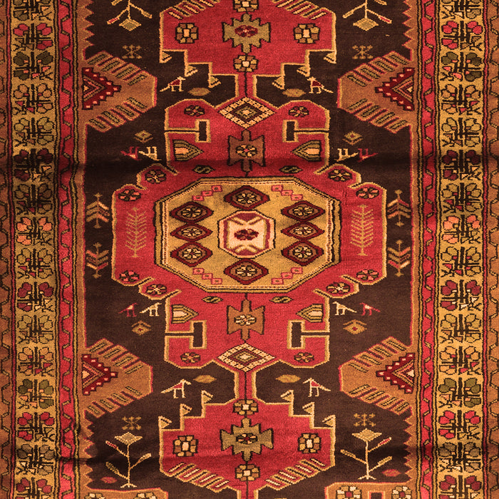 Persian Orange Traditional Rug, tr3119org
