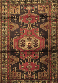 Persian Brown Traditional Rug, tr3119brn