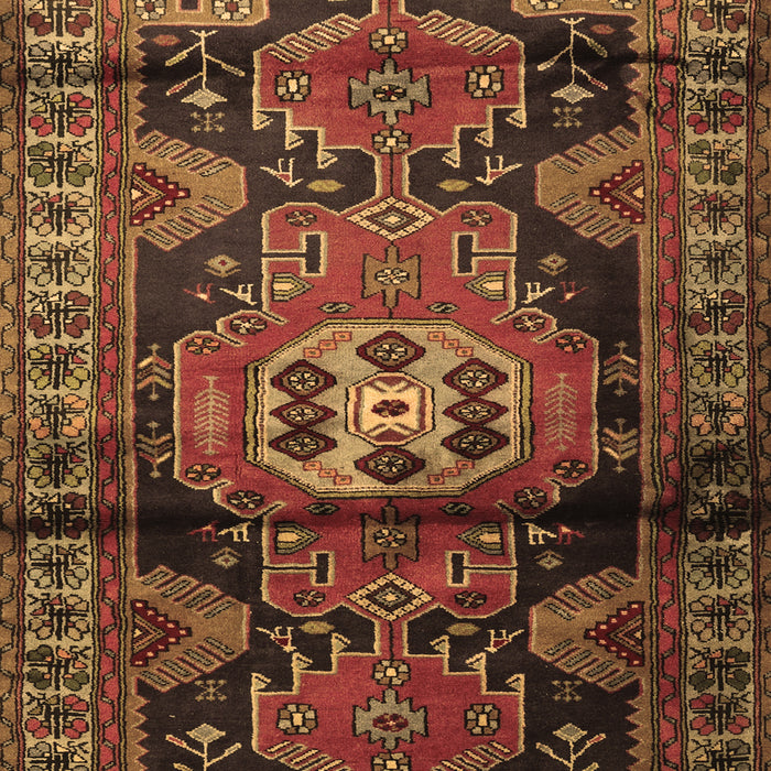 Persian Brown Traditional Rug, tr3119brn