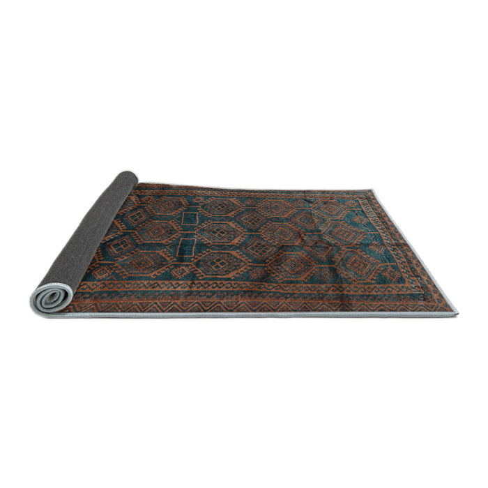 Sideview of Persian Light Blue Traditional Rug, tr311lblu