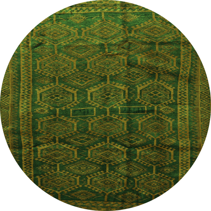 Machine Washable Persian Green Traditional Area Rugs, wshtr311grn