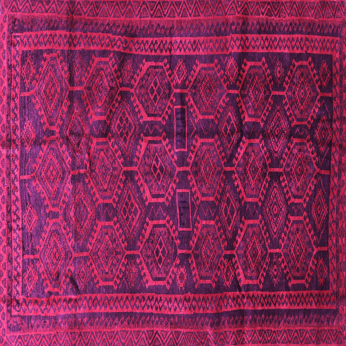 Square Persian Pink Traditional Rug, tr311pnk