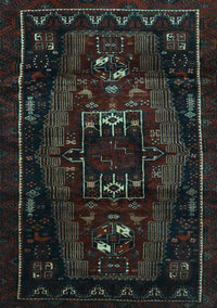Persian Light Blue Traditional Rug, tr3120lblu