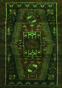 Persian Green Traditional Rug, tr3120grn
