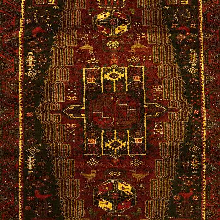 Persian Yellow Traditional Rug, tr3120yw