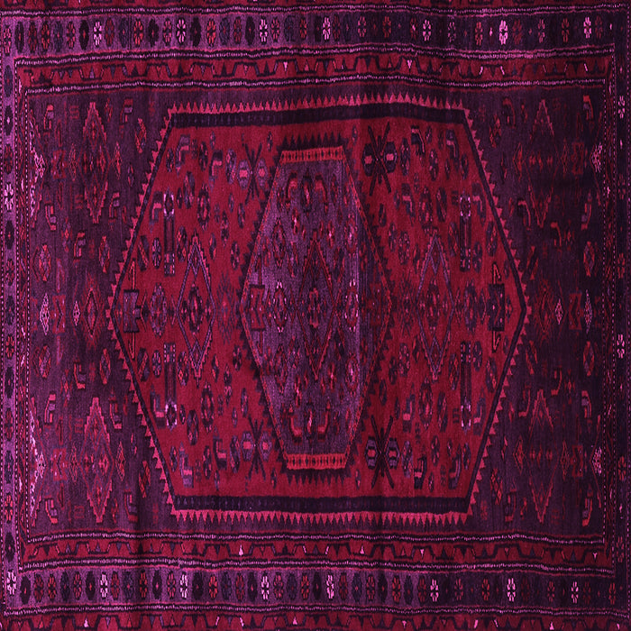 Square Persian Pink Traditional Rug, tr3121pnk