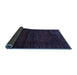 Sideview of Persian Blue Traditional Rug, tr3121blu