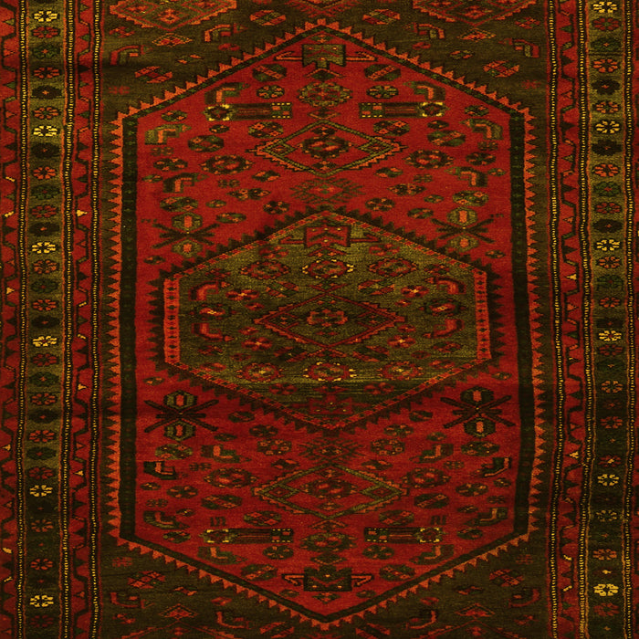 Persian Yellow Traditional Rug, tr3121yw