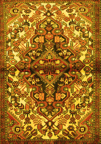 Persian Yellow Traditional Rug, tr3122yw