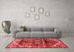 Traditional Red Washable Rugs