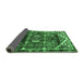 Sideview of Persian Emerald Green Traditional Rug, tr3123emgrn