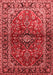 Medallion Red Traditional Area Rugs