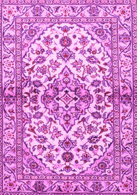 Medallion Pink Traditional Rug, tr3126pnk