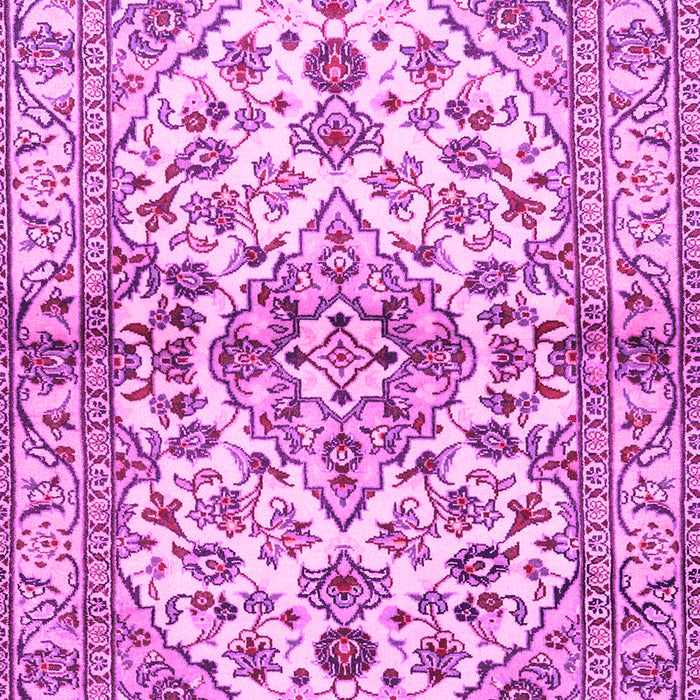 Medallion Pink Traditional Rug, tr3126pnk