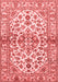 Medallion Red Traditional Area Rugs