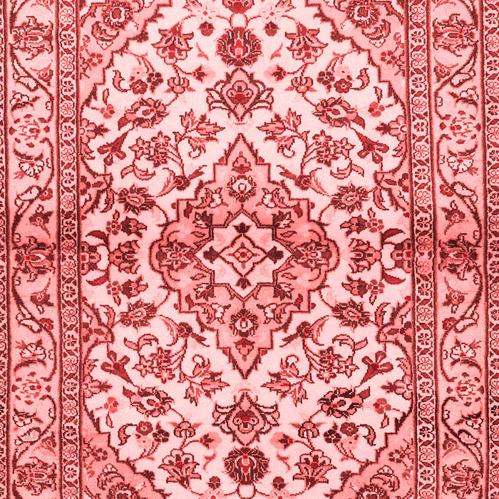 Medallion Red Traditional Area Rugs