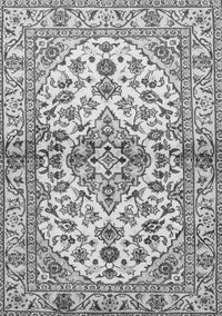 Medallion Gray Traditional Rug, tr3126gry