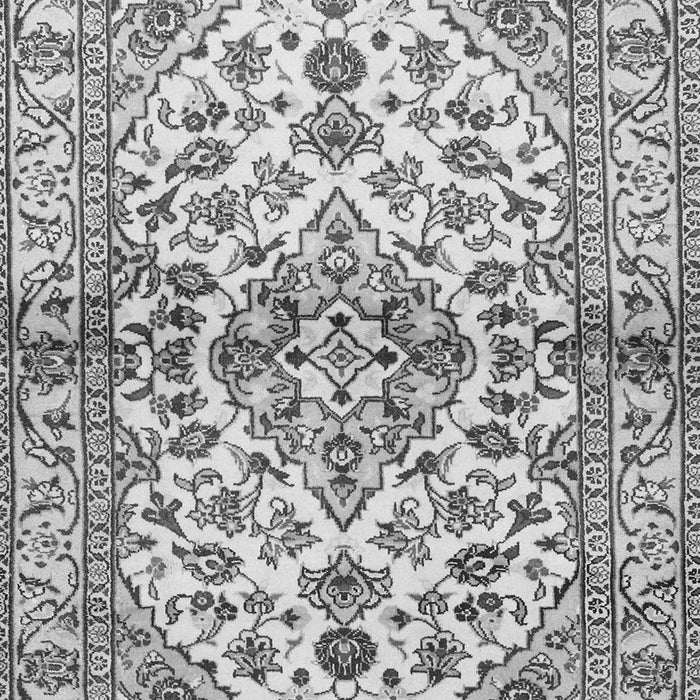 Medallion Gray Traditional Rug, tr3126gry