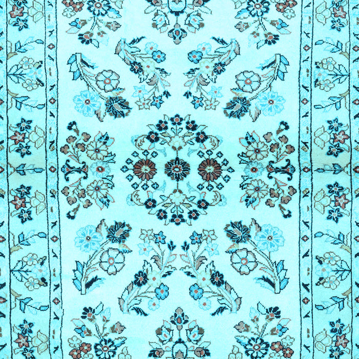 Persian Light Blue Traditional Rug, tr3127lblu