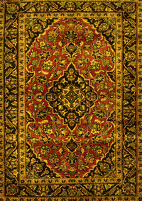 Persian Yellow Traditional Rug, tr3128yw