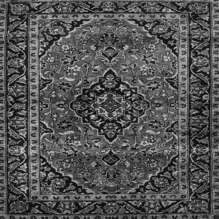 Serging Thickness of Persian Gray Traditional Rug, tr3128gry