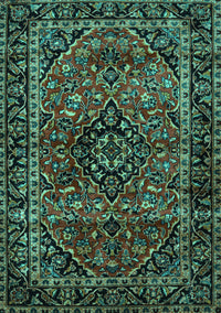 Persian Turquoise Traditional Rug, tr3128turq