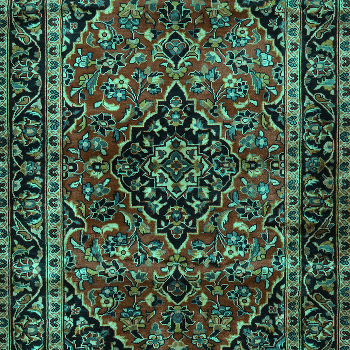 Persian Turquoise Traditional Rug, tr3128turq