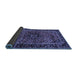 Sideview of Persian Blue Traditional Rug, tr3128blu