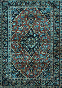 Persian Light Blue Traditional Rug, tr3128lblu