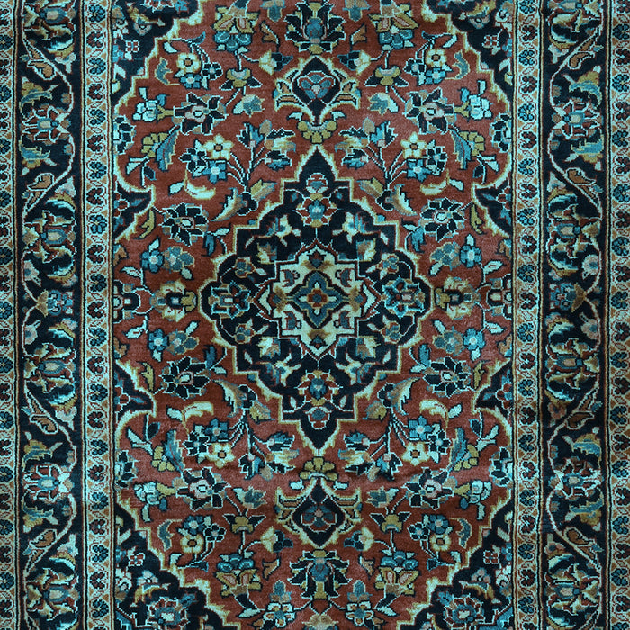 Persian Light Blue Traditional Rug, tr3128lblu