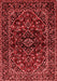 Persian Red Traditional Area Rugs