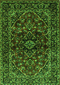 Persian Green Traditional Rug, tr3129grn
