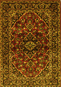 Persian Yellow Traditional Rug, tr3129yw