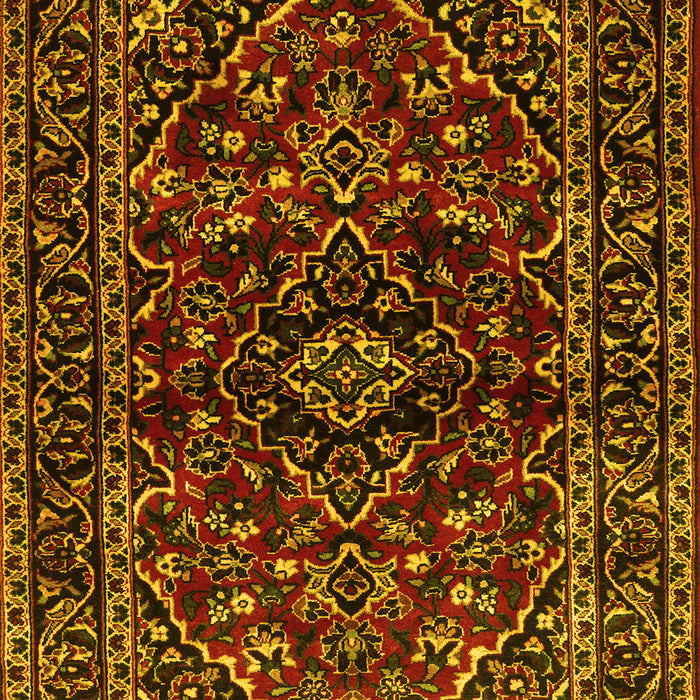 Persian Yellow Traditional Rug, tr3129yw