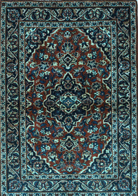 Persian Light Blue Traditional Rug, tr3129lblu