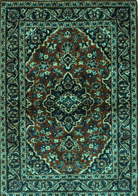 Persian Turquoise Traditional Rug, tr3129turq