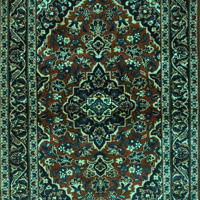 Persian Turquoise Traditional Rug, tr3129turq