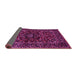 Sideview of Persian Pink Traditional Rug, tr3129pnk