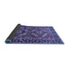 Sideview of Persian Blue Traditional Rug, tr312blu