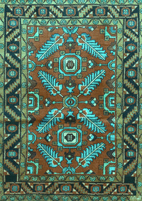 Persian Turquoise Traditional Rug, tr312turq