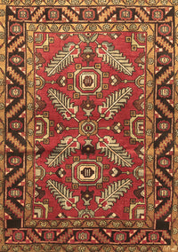 Persian Brown Traditional Rug, tr312brn