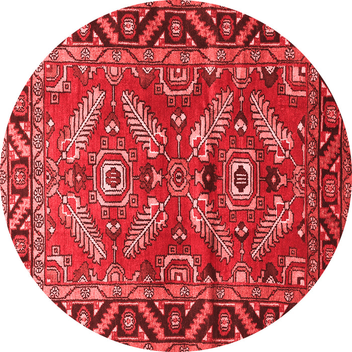 Machine Washable Persian Red Traditional Rug, wshtr312red